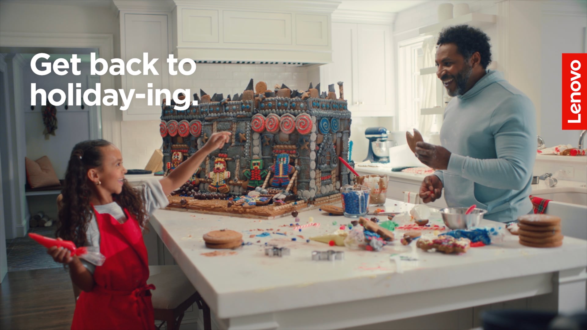 Lenovo: Holiday-ing: Gingerbread Fortress
