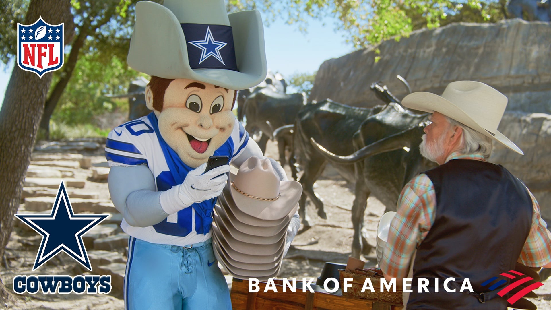 Dallas Cowboys: Rowdy - Bank of America