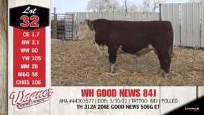 Lot #32 - WH GOOD ENWS 84J