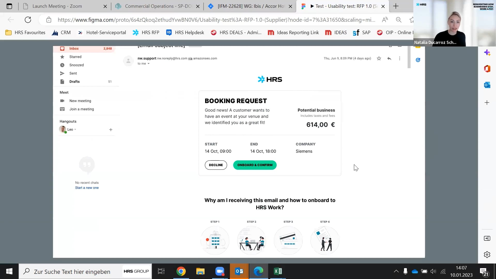 Usability testing with experts on Vimeo