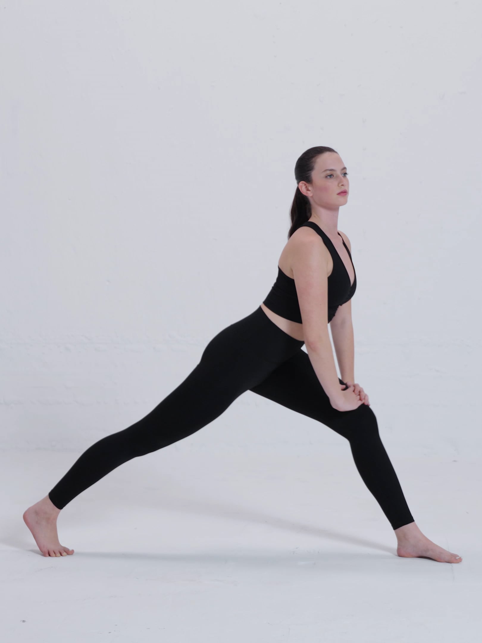 חזיית ספורט Longline עם כיווצים מבד ilios