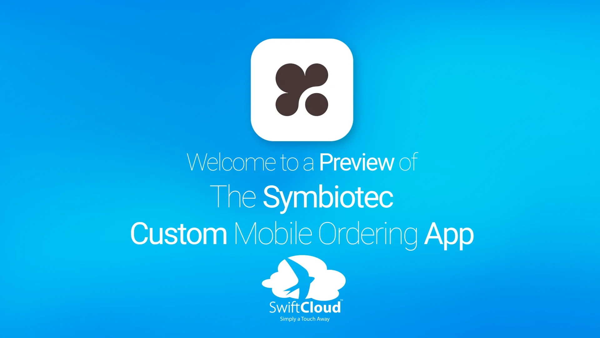 Symbiotec - Mobile App Preview - SYM814W on Vimeo
