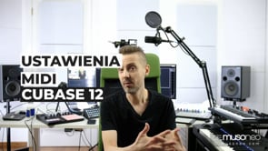 Ustawienia MIDI w Cubase 12