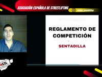 Reglamento sentadilla - Clase 4