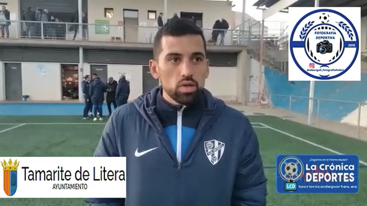 SEBAS MARTÍNEZ (Entrenador Huesca B) CDJ Tamarite 2-1 Huesca B / Jornada 21 / 3ª División