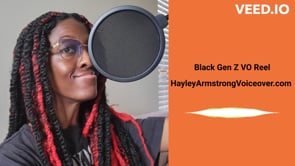 Black Gen Z Voice Actor | Black Voice Actor | Hayley Armstrong Reel