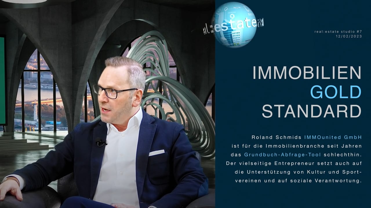 real:estate: Datenprofi IMMOUnited &#8211; Immobilien Gold Standard