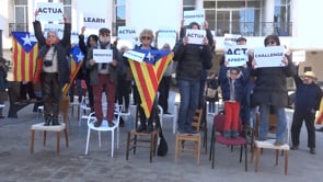 La  segona Diada Assange reuneix més de 50 persones a l'Escala