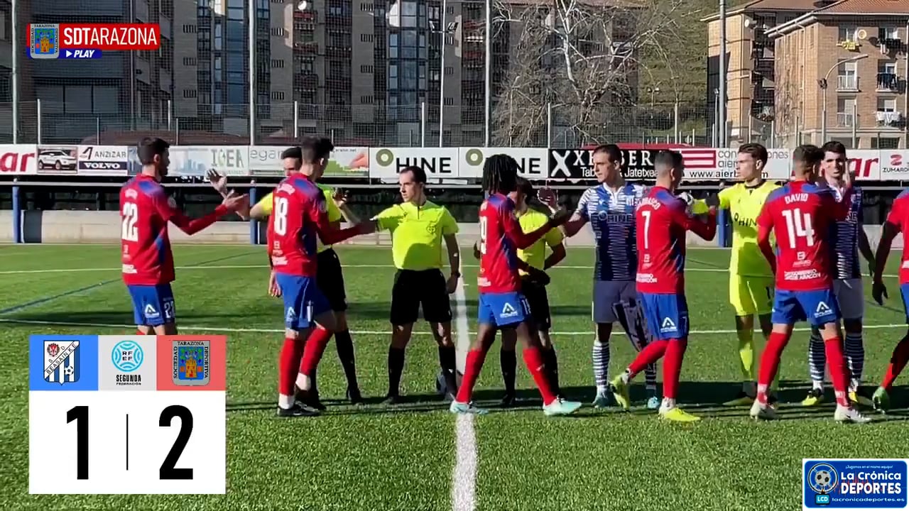 (GOLES) SD Beasain 1-2 SD Tarazona / Jornada 21 / 2ª RFEF - Grupo 2 / Fuente: SD Tarazona