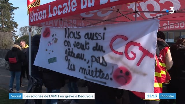 Usine Givenchy-LVMH : deuxième mouvement de grève pour les salaires, en  quelques jours - Beauvais, 9 février 2023