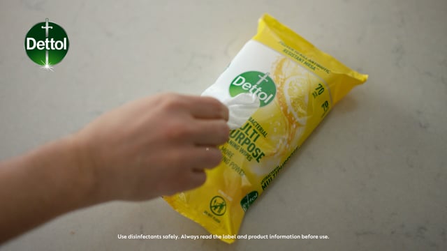 deVine Voices Native English Male Voiceover Dettol Wipes Commercial I