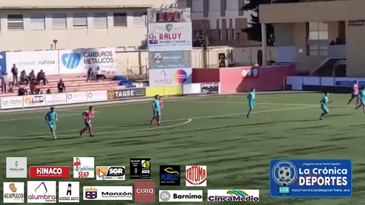 (RESUMEN y GOL) AT Monzón Alumbra 0-1 SD Ejea / J 21 / 3ª División