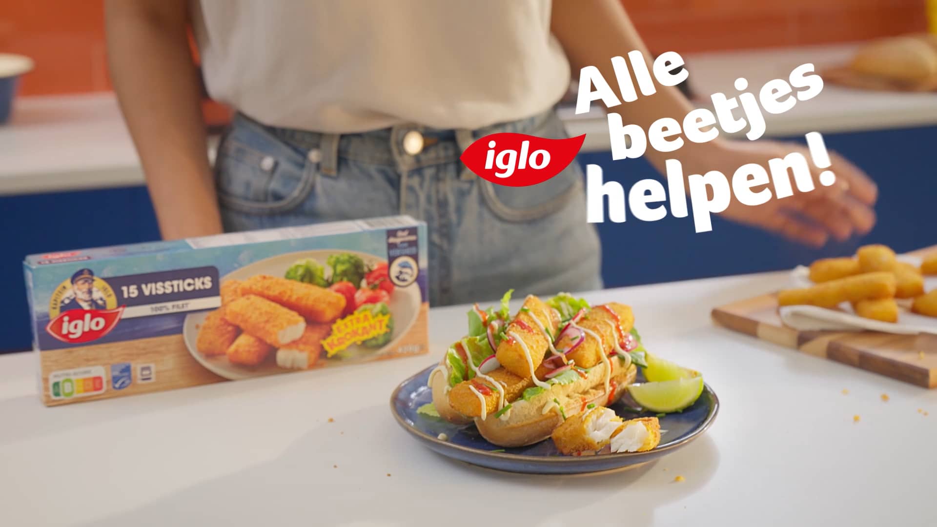 Iglo alle beetjes helpen billboard Vissticks on Vimeo