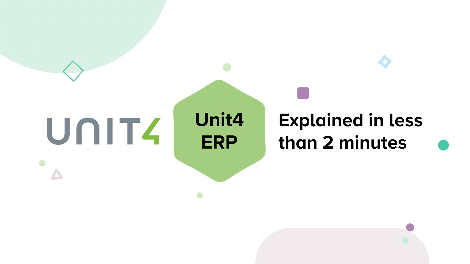 Unit4 ERP explained in less than 2 minutes on Vimeo