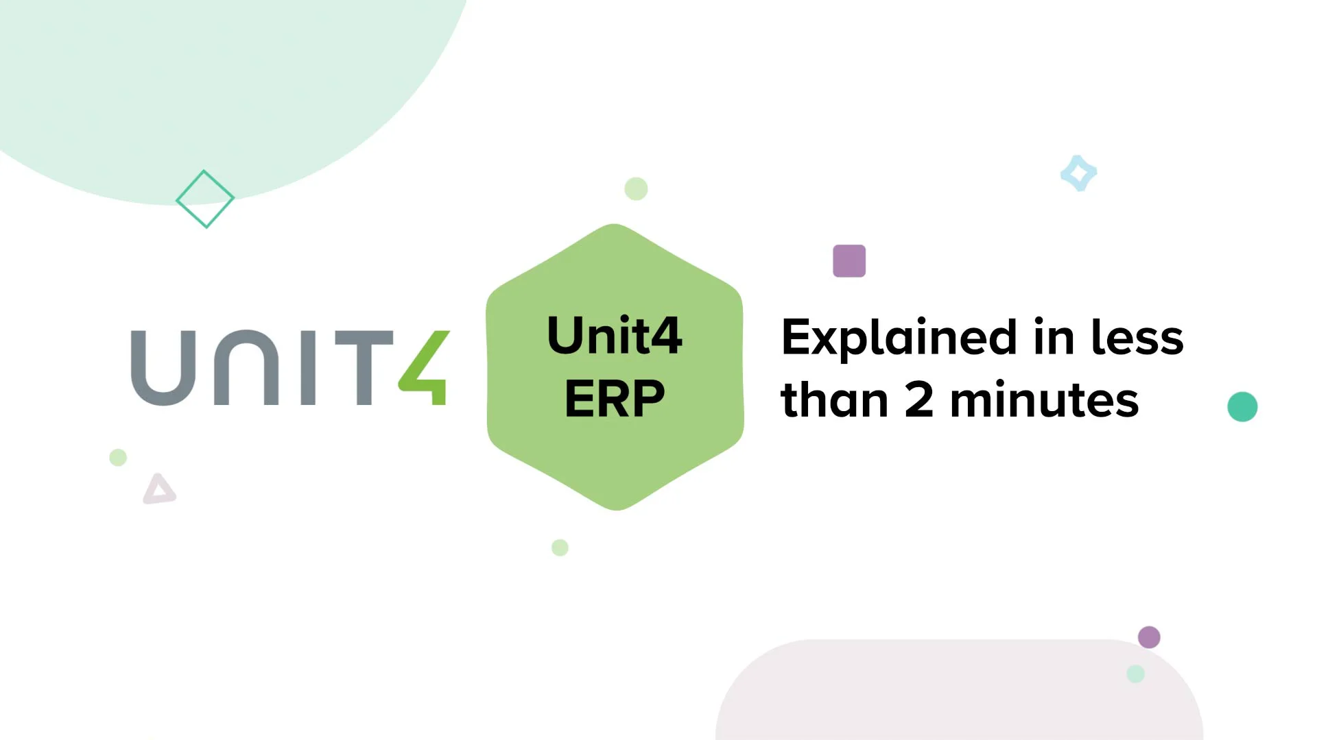 Unit4 ERP explained in less than 2 minutes