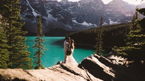 Barbara + Luis - Moraine Lake and Lake Louise Elopement