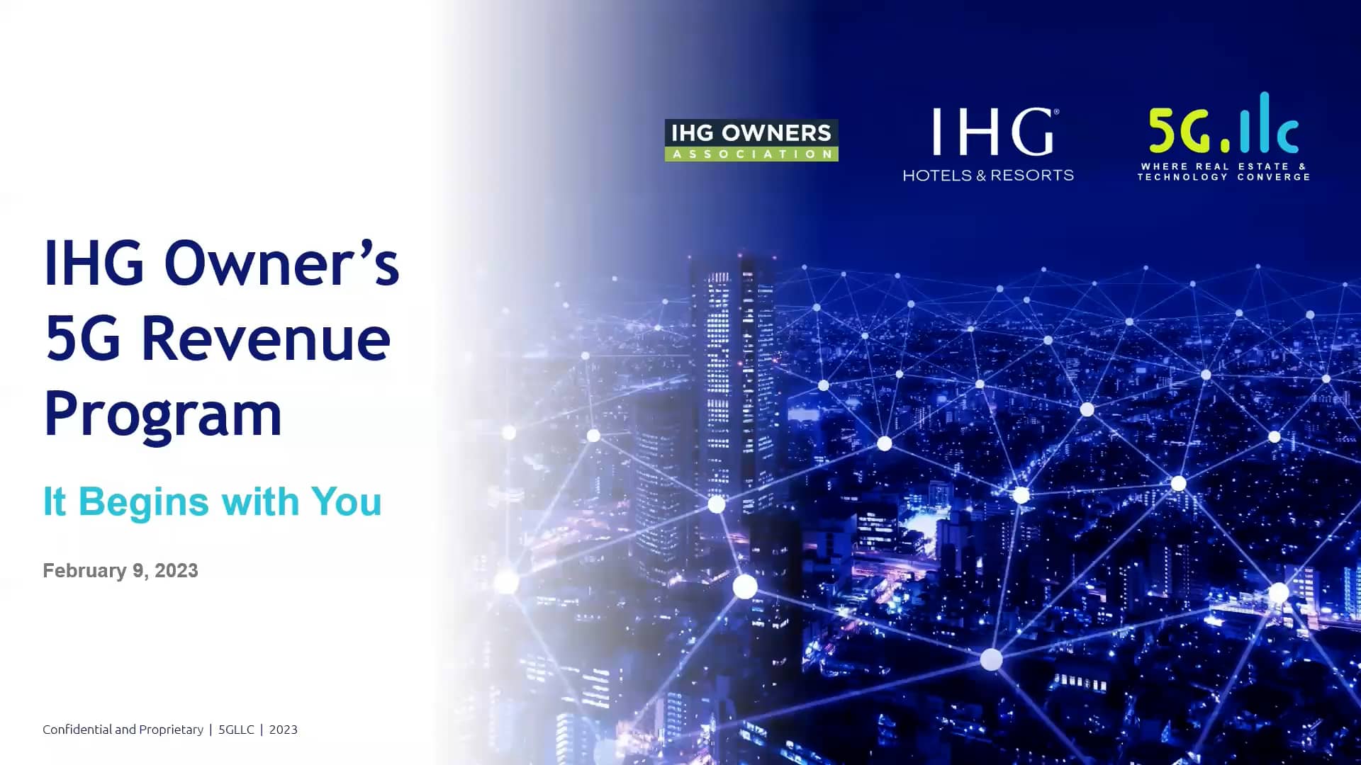 Expert Session IHG Owner's 5G Revenue Program on Vimeo