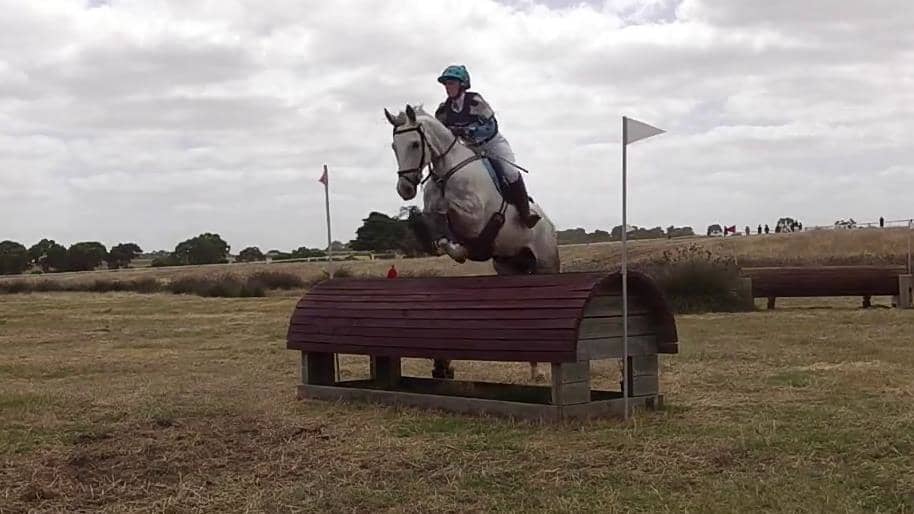 Lucy Gunn riding Blackall Park Tooleybuc 44 CCN1 Geelong Horse Trials