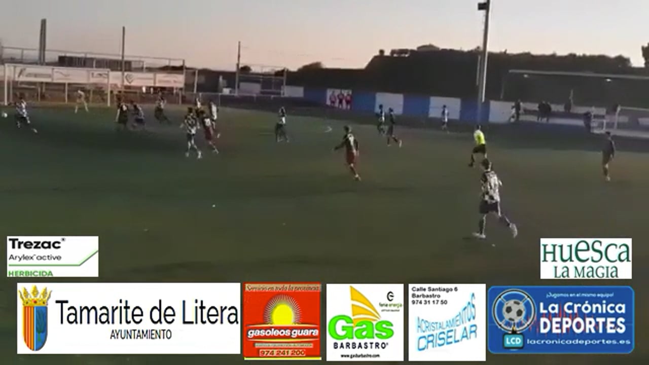 (RESUMEN y GOLES) CDJ Tamarite 2-1 Huesca B / Jornada 21 / 3ª División
