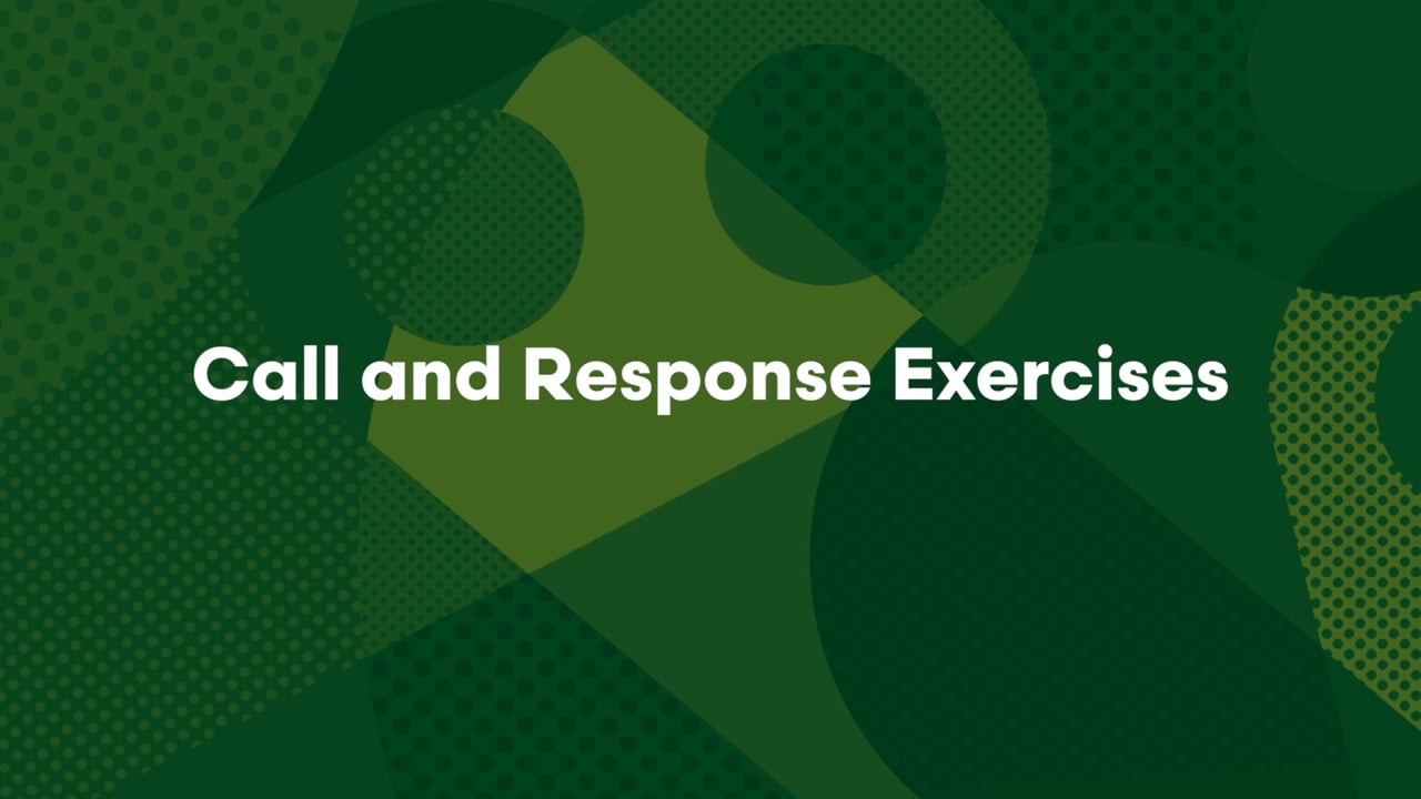 CALL AND RESPONSE