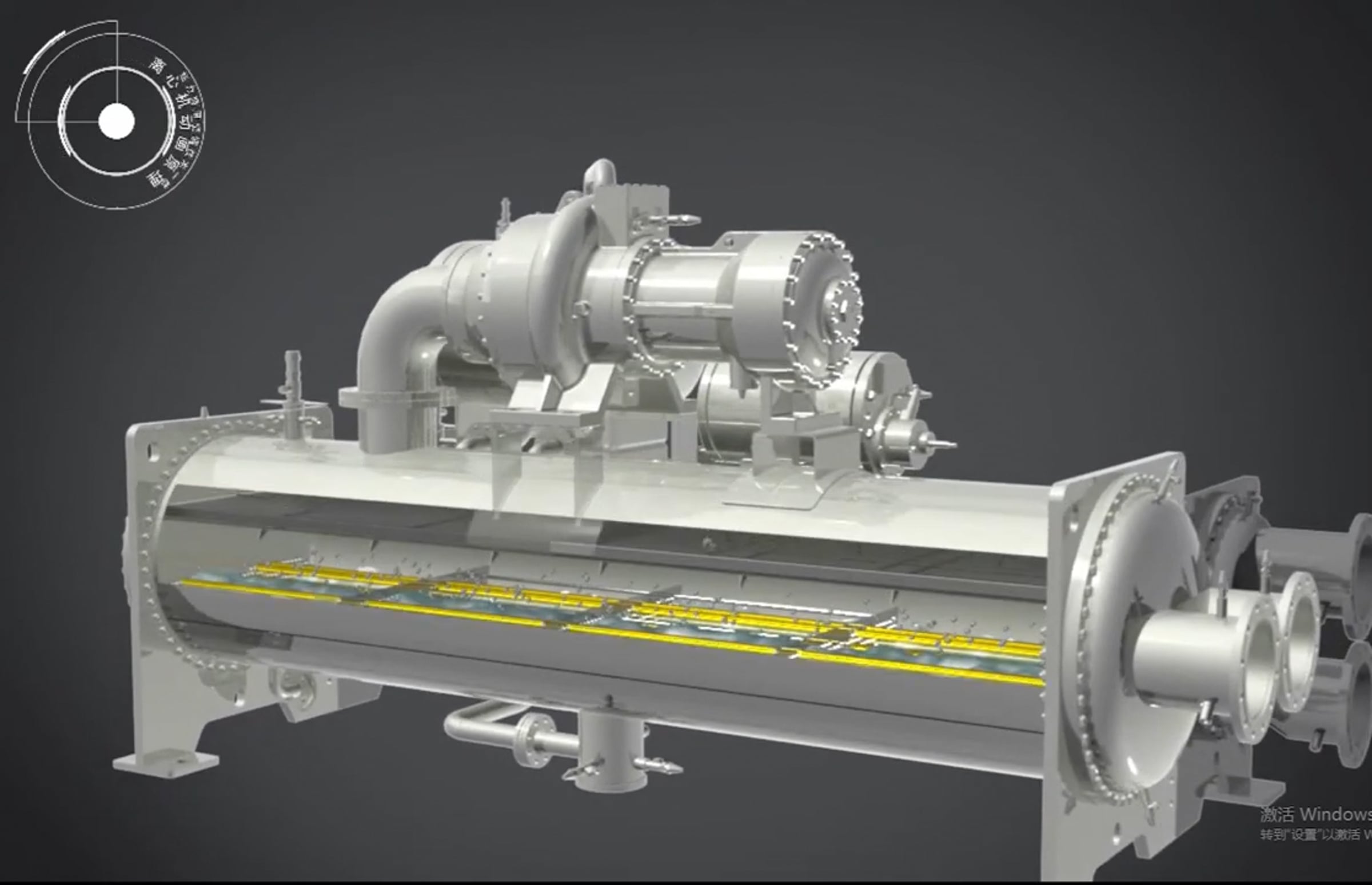Principle animation of centrifugal chiller.mp4 | Videos & Movies on Vimeo