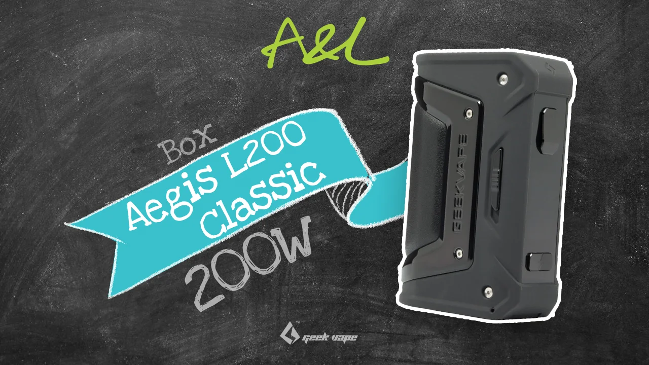 Prsentation Aegis L200 Classic Geek Vape