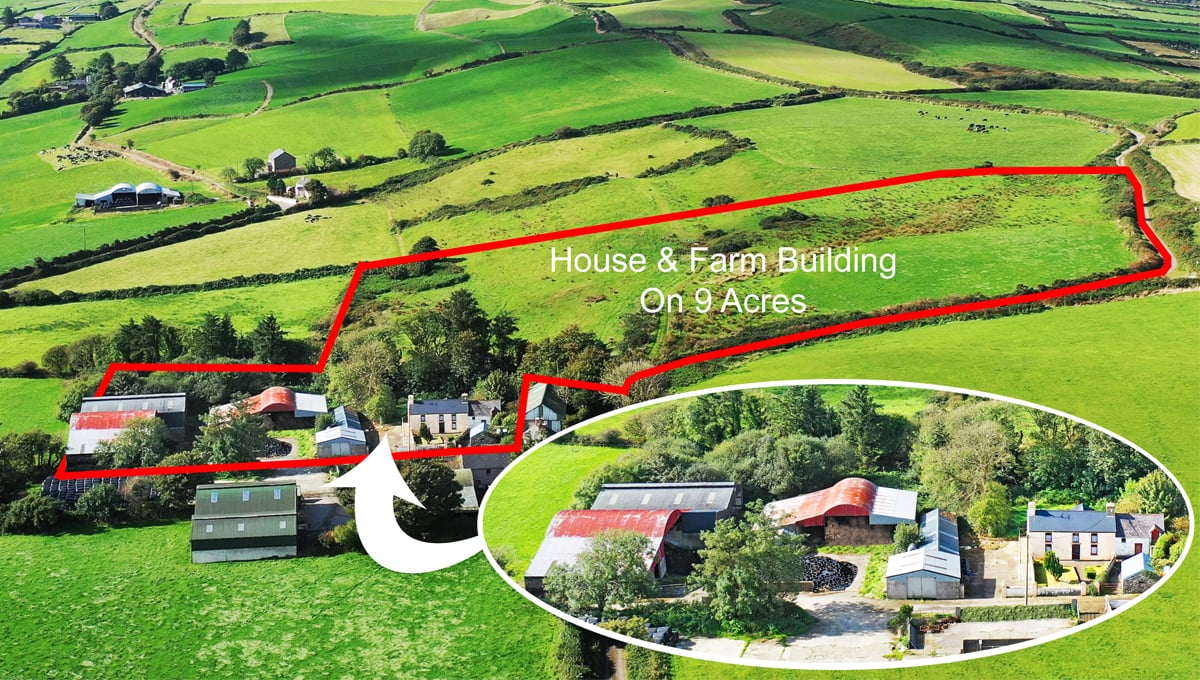 Farmhouse at Castleventry, Clonakilty, West Cork, for sale with Henry O