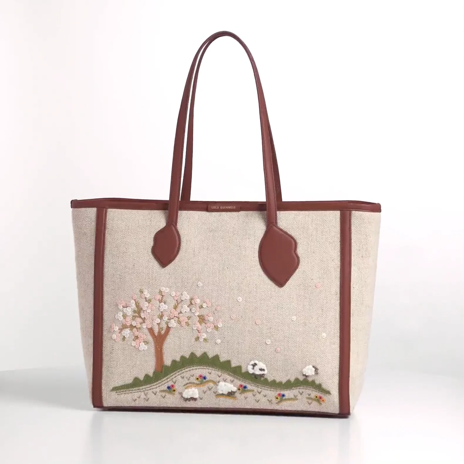 50118076 embellished sienna tote bag video