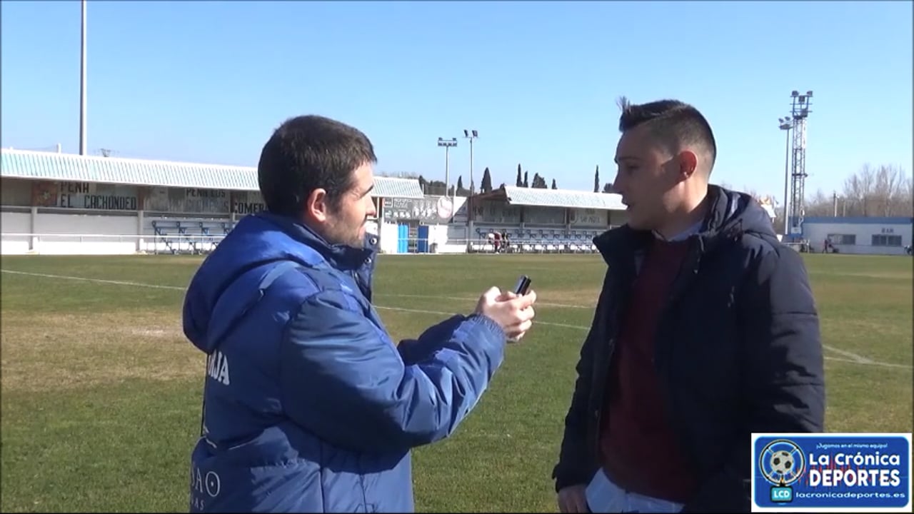 ASIER CASCÁN (Entrenador Casetas) UD Casetas 2-0 UD San José / Jornada 19 / Regional Preferente Gr 2 / Fuente: YouTube Raúl Futbolero