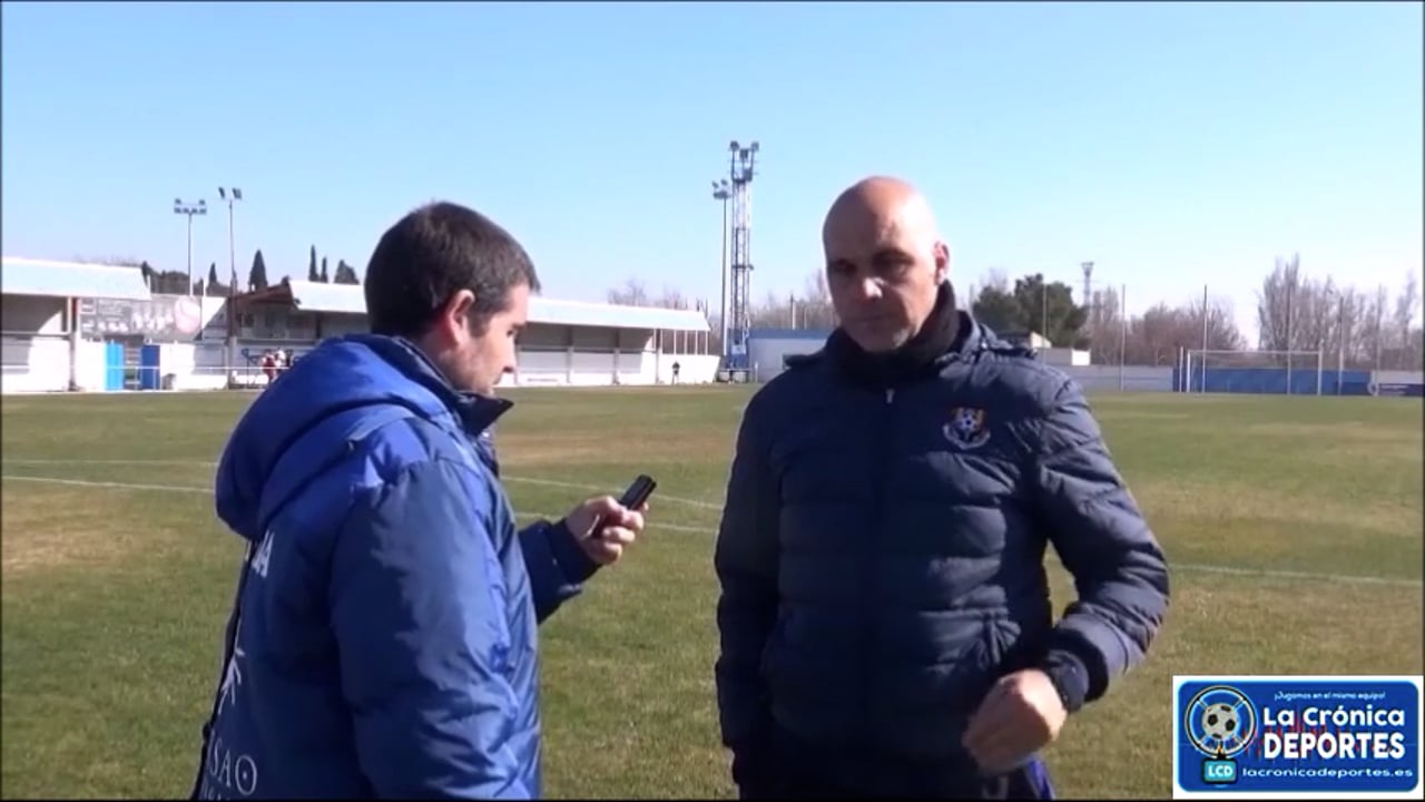 DAVID RINCÓN (Entrenador San José) UD Casetas 2-0 UD San José / Jornada 19 / Regional Preferente Gr 2 / Fuente: YouTube Raúl Futbolero