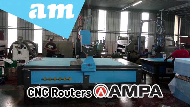 CNC Router for AMPA Plastics, More CNC Routers Installed for Packaging Layer Boards Cutting