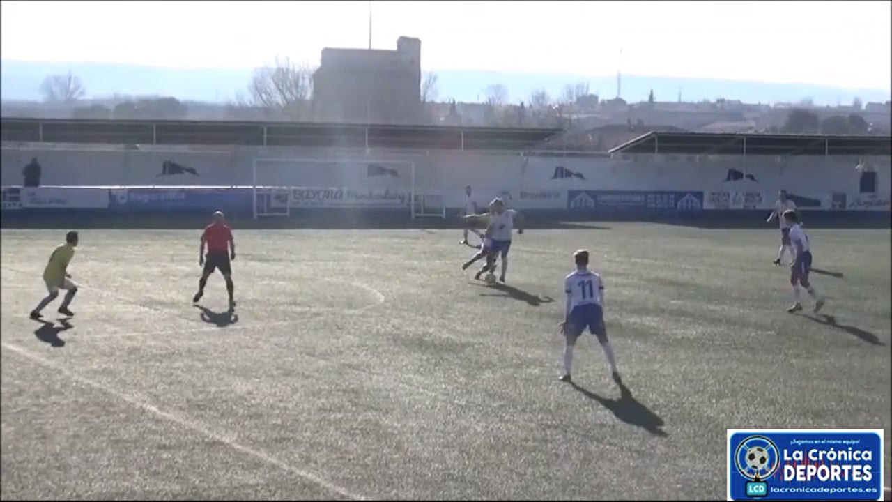 (RESUMEN Y GOLES) SD Borja 3-1 CD Sadabense / Jornada 19 / Regional Preferente Gr 2 / Fuente: YouTube Raúl Futbolero