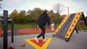 Lezecká prekážka J5906® detské ihriská acti’fun acti’ninja video