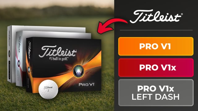 Titleist Pro V1x Left Dash Golf Balls