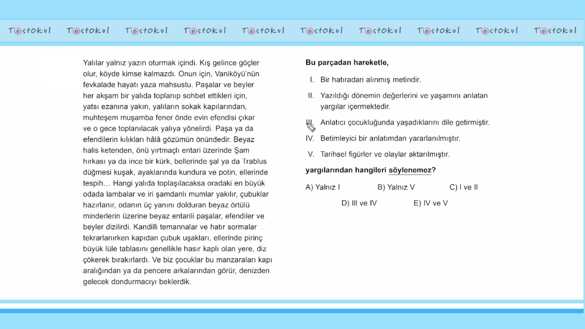 testokul-2022-ayt-edebiyat-turlama-01tur-test11-10 on Vimeo