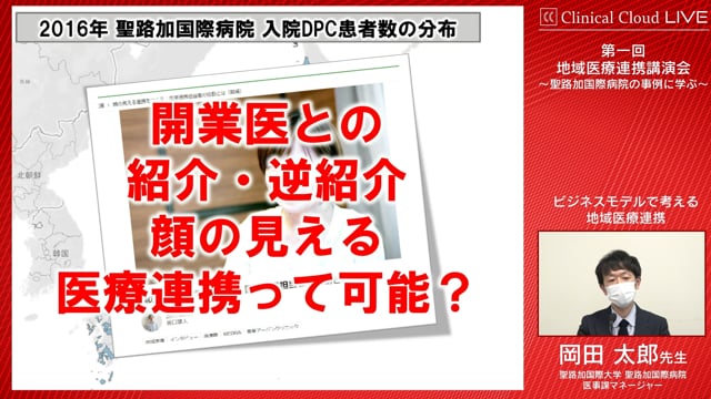 【第1回地域医療連携講演会 】ビジネスモデルで考える地域医療連携