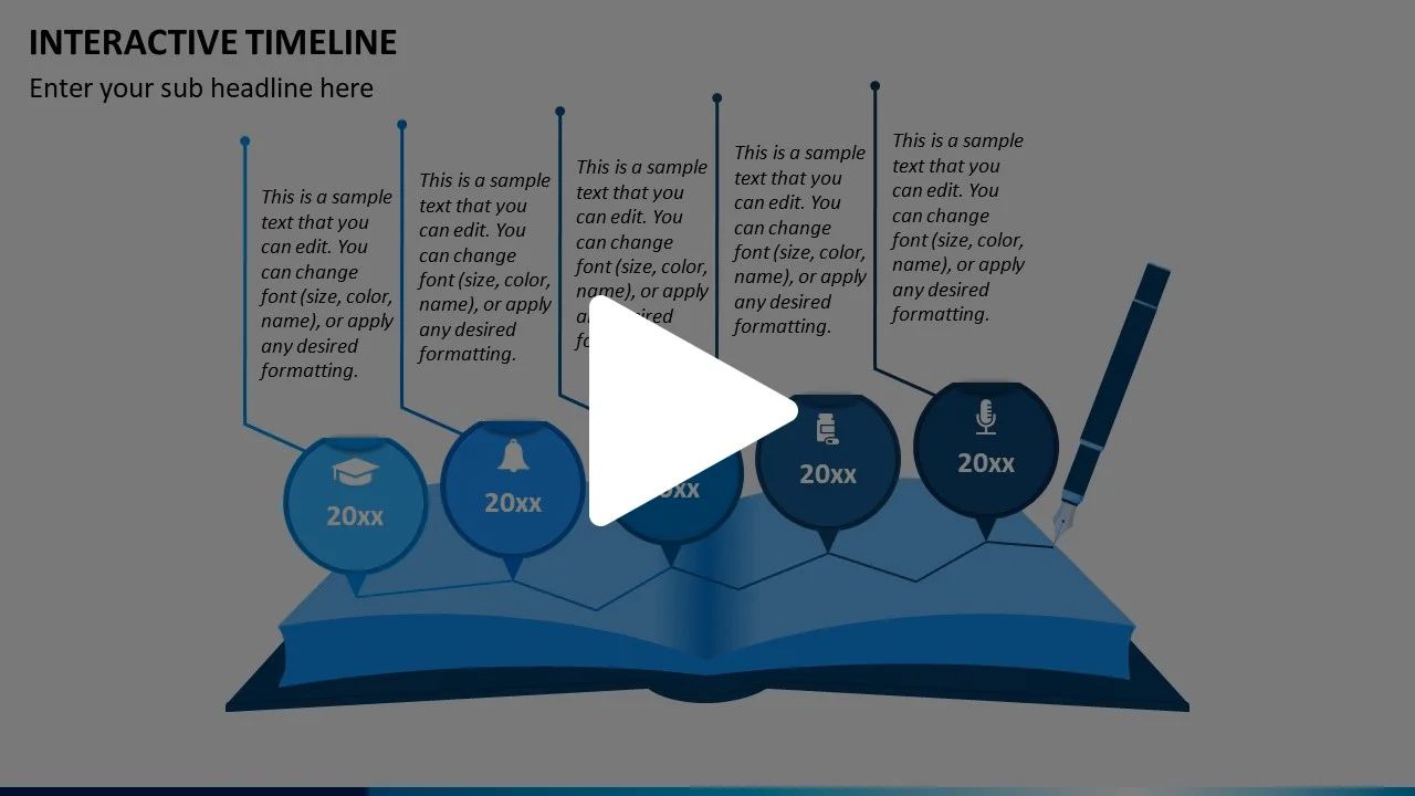 Interactive Timeline Animated Presentation - SketchBubble on Vimeo