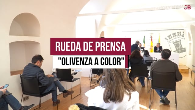 Rueda de prensa "Olivenza a Color"