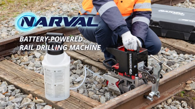 NARVAL | Perceuse de rail sur batterie