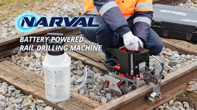 NARVAL | Perceuse de rail sur batterie