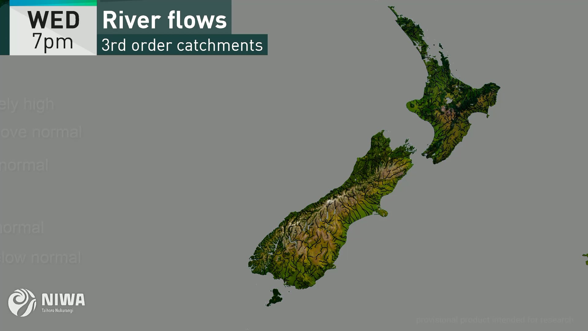 Latest river flow forecast on Vimeo