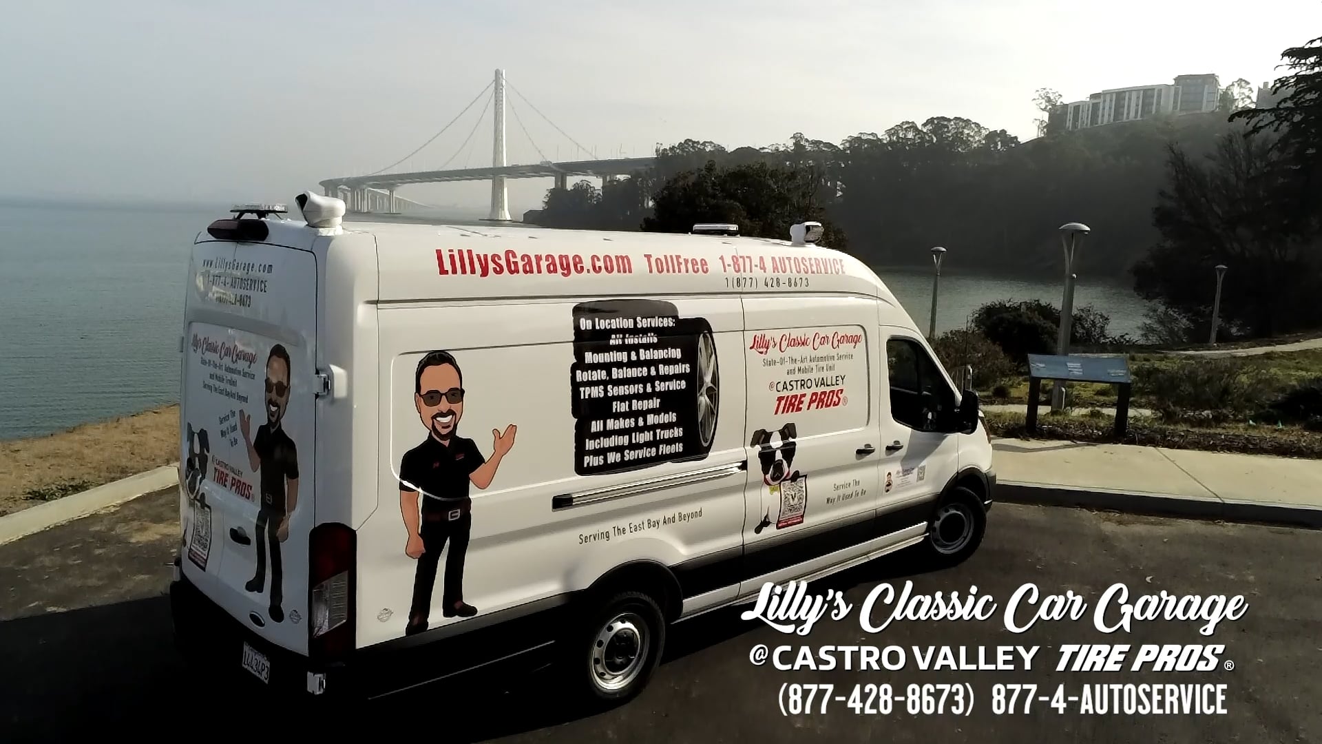 Lilly's Garage Mobile Tires Dispatch at Castro Valley Tire Pros