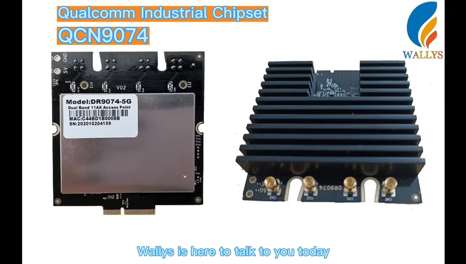 How make Wallys DR9074 QSDK openwrt wifi6e #QCN9074 4x4 5G Wlan module ...