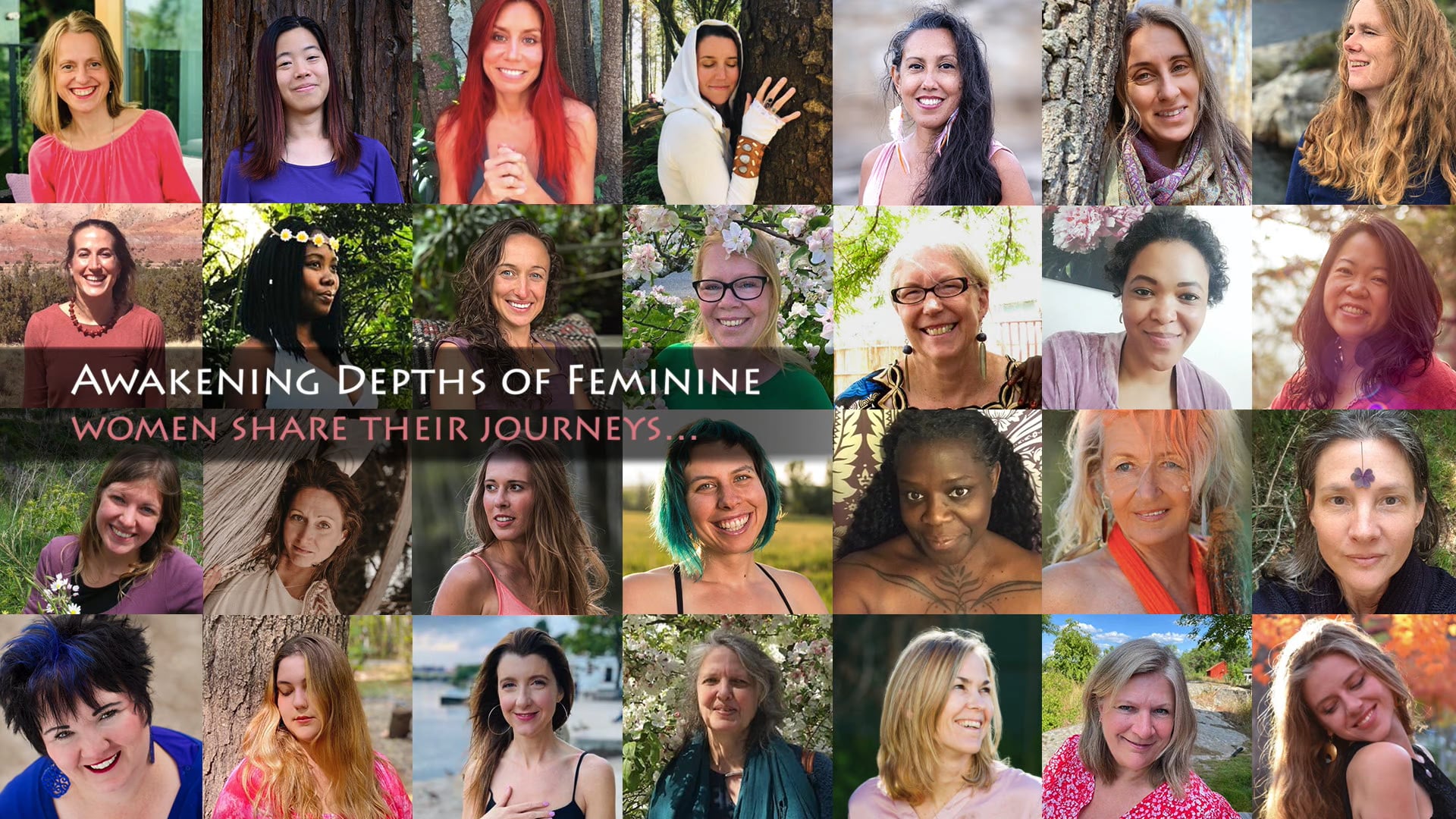 Women share their journeys into the Feminine ~