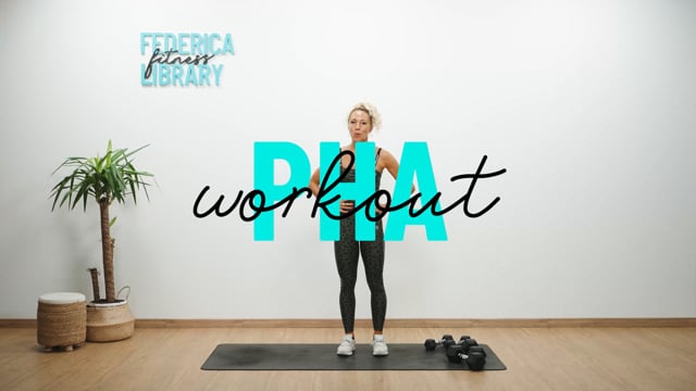 PHA Workout con Pesi – Brucia, Tonifica e Scolpisci Programma di 12 settimane