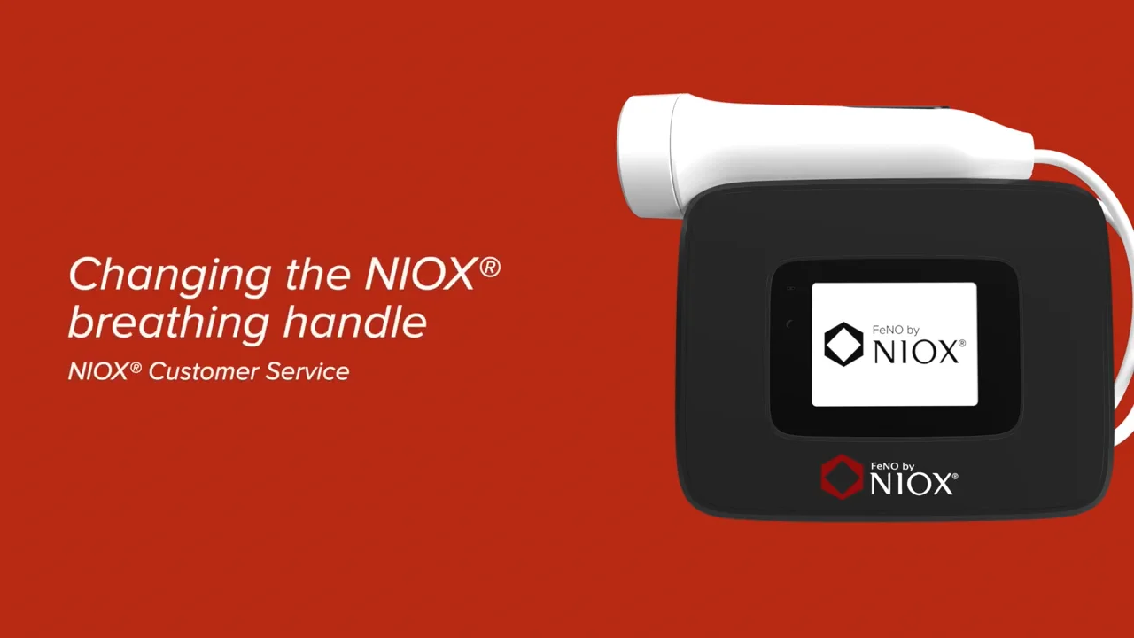 How do change the NIOX VERO® breathing handle? – NIOX® Support