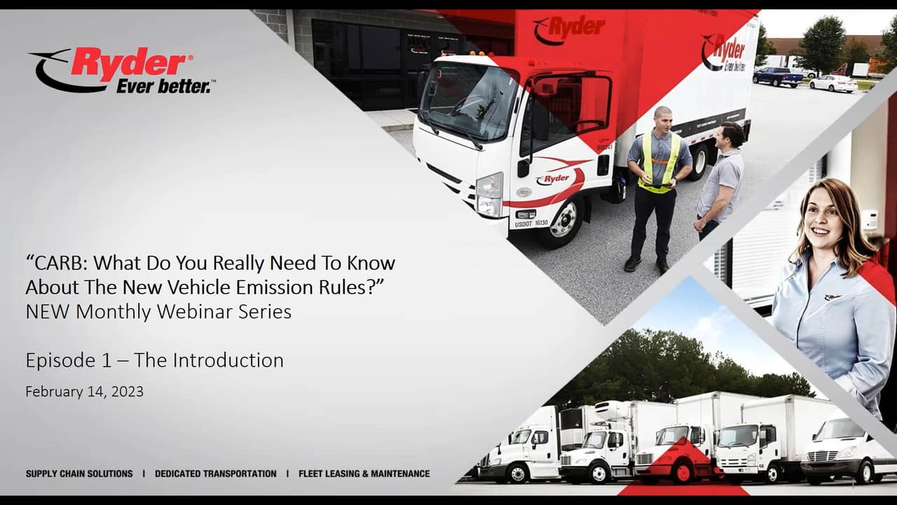 New California Air Resources Board (CARB) Vehicle Emission Rules on Vimeo