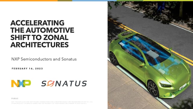 Accelerating the automotive shift to zonal architectures