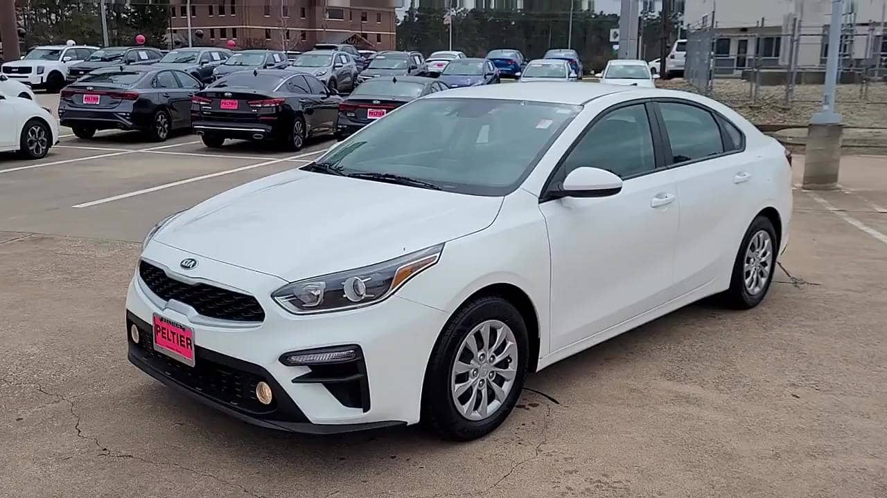 USED 2021 KIA FORTE FE IVT at Peltier KIA of Longview (USED) PL2603A