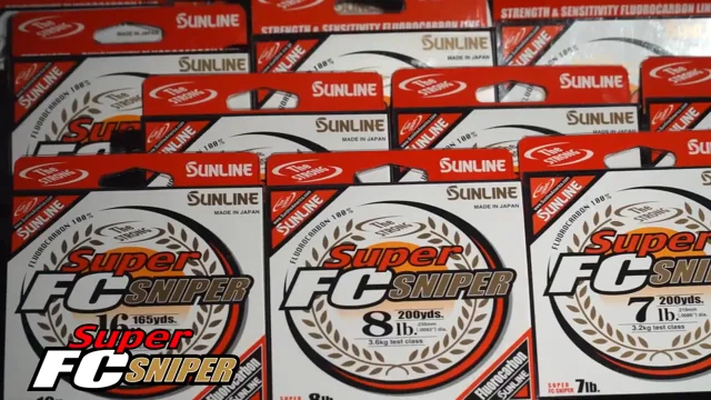 Sunline FC Sniper Fluorocarbon Fishing Line 200 yards